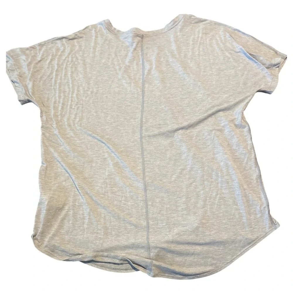 The North Face Womens XL TG Gray FlashDry Tencel Blend Athletic T Shirt‎ - Picture 7 of 7